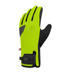 CHIBA BIOXCELL WARM WINTER Gloves, yellow, kerékpáros kesztyű, sárga