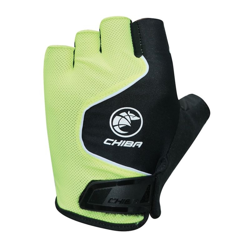 CHIBA COOL AIR gloves yellow sárga kerékpáros kesztyű