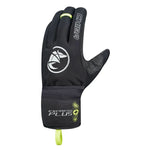 CHIBA EXPRESS Gloves + Black fekete kerékpáros kesztyű