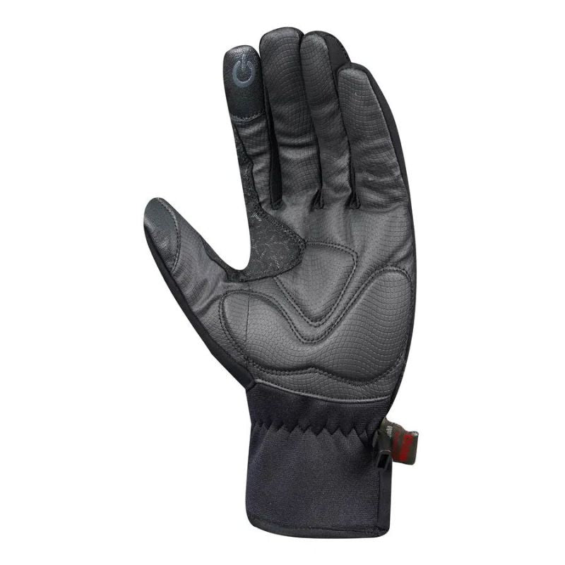 CHIBA EXPRESS Gloves + Black fekete kerékpáros kesztyű