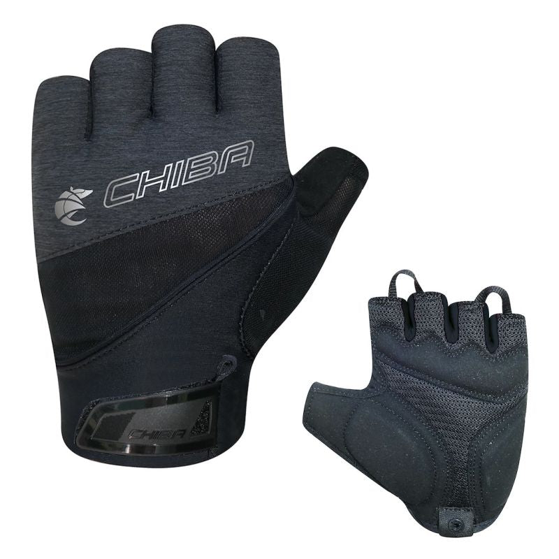 CHIBA LADY GEL PREMIUM III gloves fekete kerékpáros kesztyű