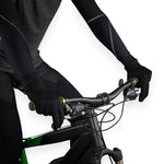 CHIBA MERINO Gloves, Black, kerékpáros kesztyű, fekete SI31168C-2