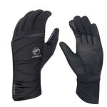CHIBA POLARFLEECE TITAN Gloves, black, kerékpáros kesztyű, fekete SI3120620C-2