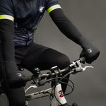 CHIBA POLARFLEECE TITAN Gloves, Black, kerékpáros kesztyű, fekete SI3120620C-4
