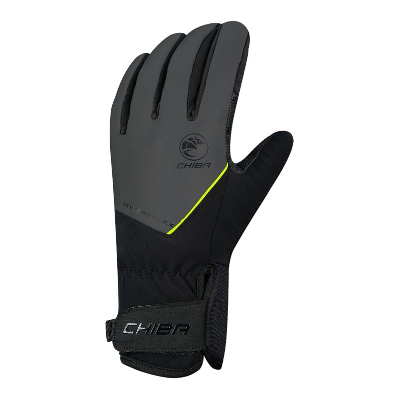 CHIBA ROADMASTER REFLEX Gloves, black, kerékpáros kesztyű, fekete SI3120526C-3