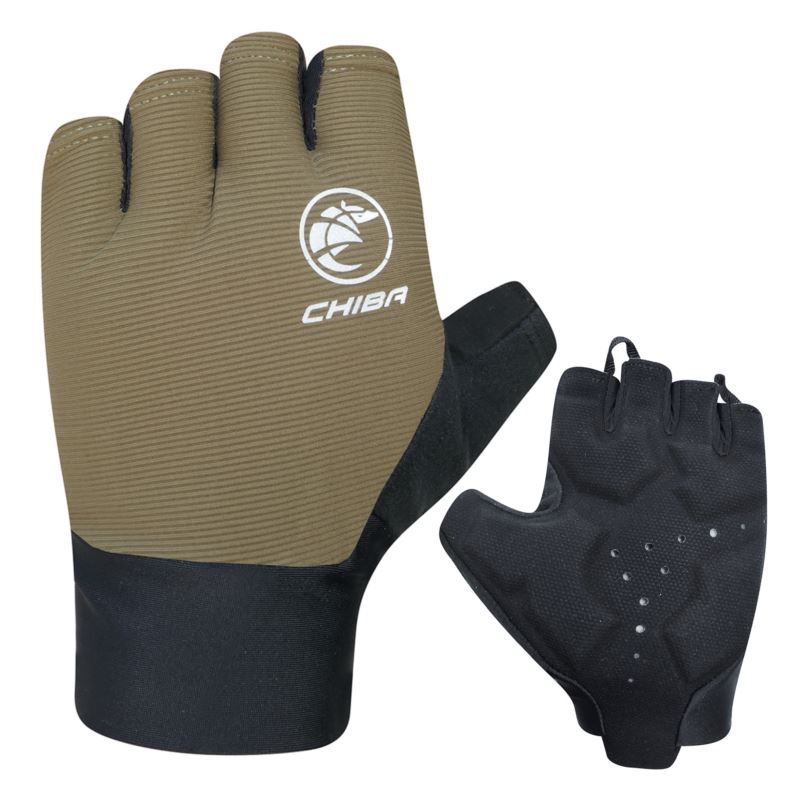 CHIBA TEAM GLOVE PRO gloves oliva kerékpáros kesztyű