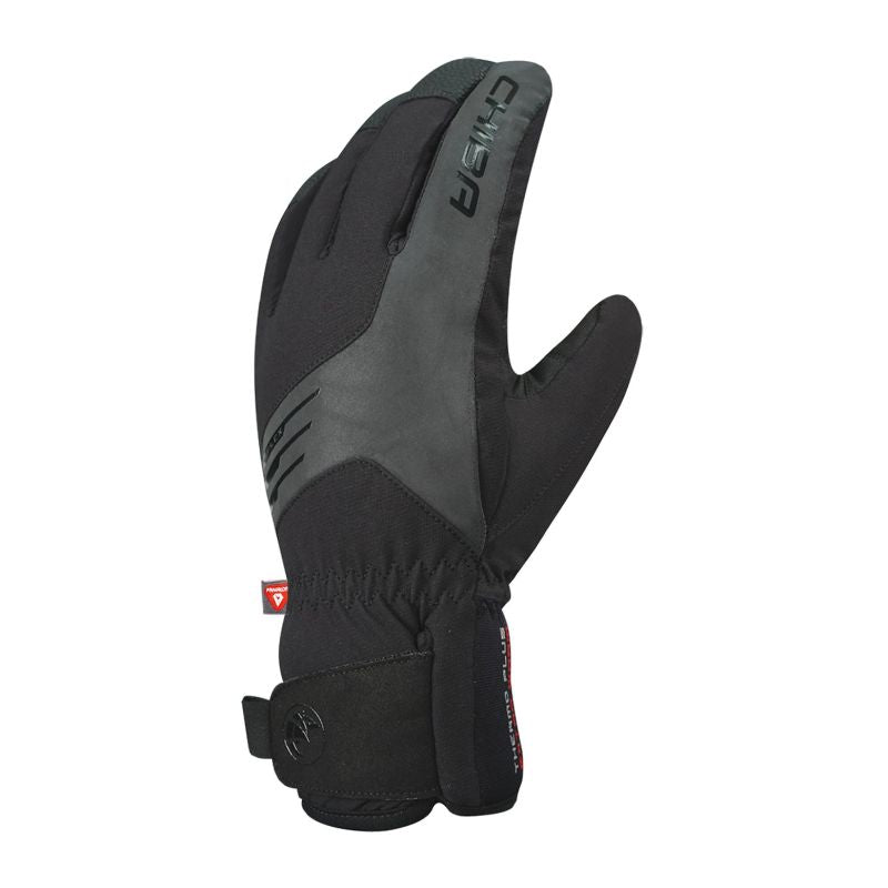 CHIBA THERMO PLUS Gloves, Black, kerékpáros kesztyű, fekete SI3110126C-4