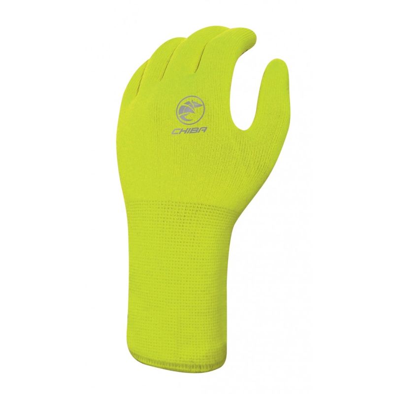 CHIBA WATERSHIELD Gloves Yellow sárga kerékpáros kesztyű