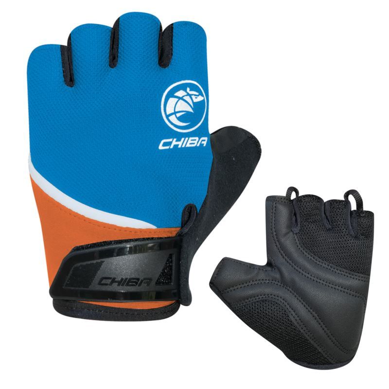 CHIBA YOUTH gloves S/M kék kerékpáros kesztyű