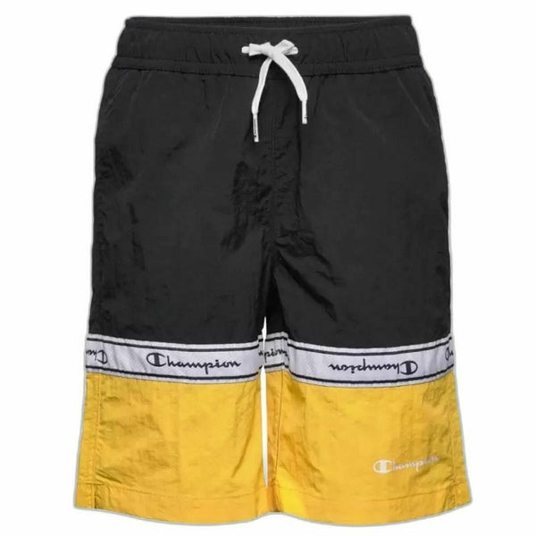 Children’s Bathing Costume Champion Beachshort Yellow Black - Sportmania.hu
