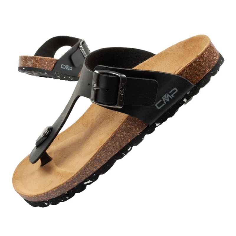 CMP Eco Mymosa W U901 Flip-Flops fekete női papucs