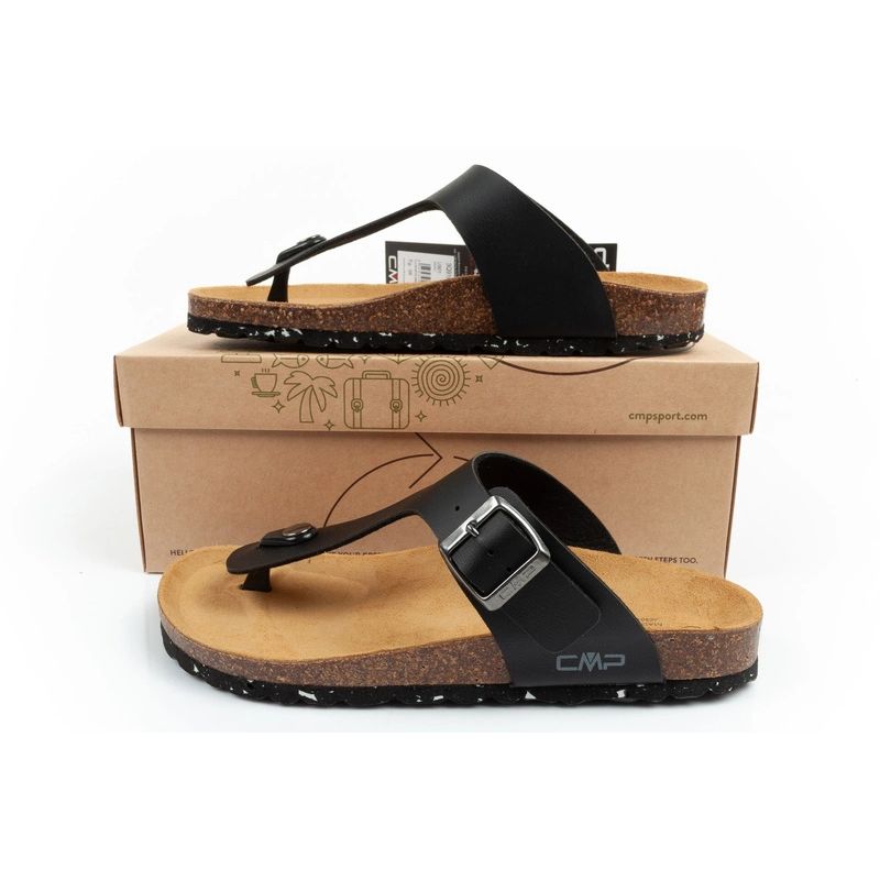CMP Eco Mymosa W U901 Flip-Flops fekete női papucs