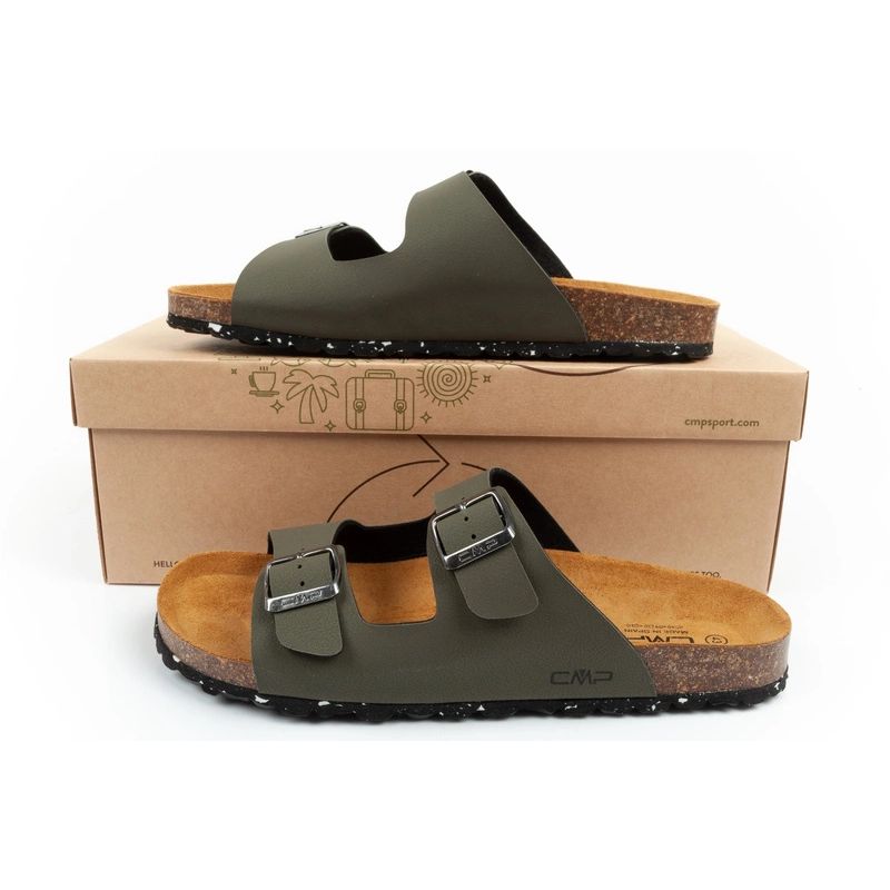 CMP Eco Thalitha M flip-flops zöld férfi papucs