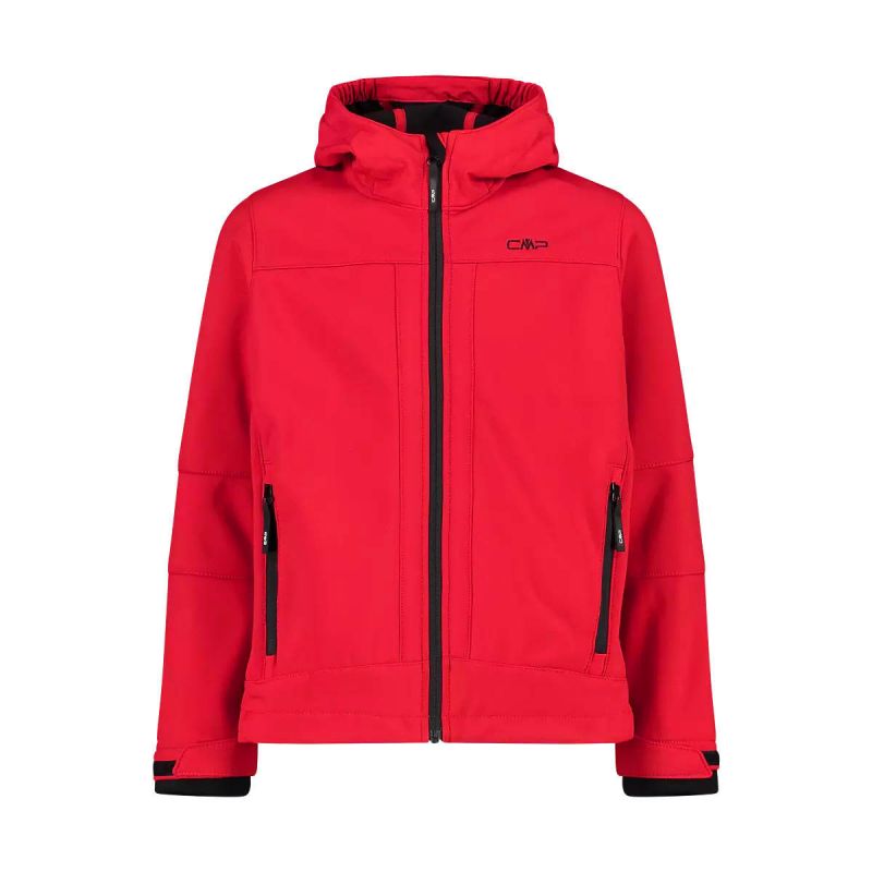 CMP Kid Fix Hood Jr piros gyerek dzseki