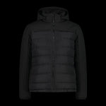 CMP men's winter with hood, sports, insulated, black ( ) fekete férfi dzseki