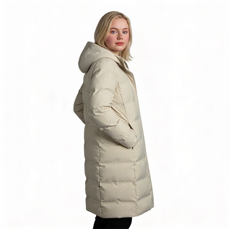 CMP women's long winter jacket, insulated waterproof coat, beige ( ) bézs női dzseki