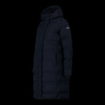 CMP women's winter coat with hood, waterproof, insulated, ( ) fekete női dzseki
