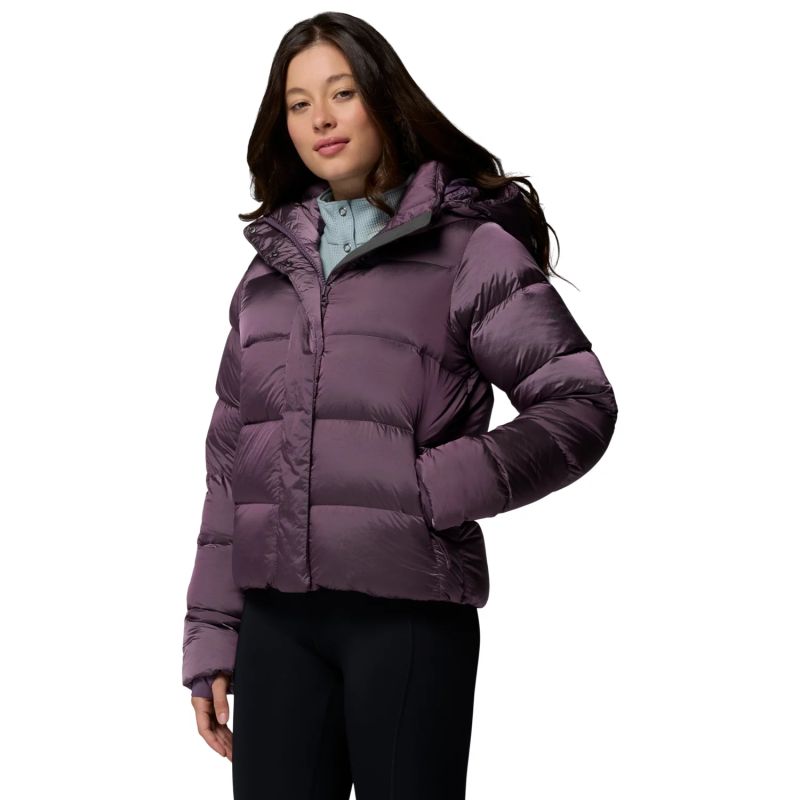 Columbia Amaze Puff Hooded Férfi Télikabát - Lila 2133714609