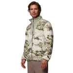 Columbia Sequoia Grove Printed Full-Zip Fleece Green zöld polár pulóver 2135511399