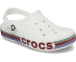 Crocs Bayaband Rainbow Glitter Clg K gyerek Papucs