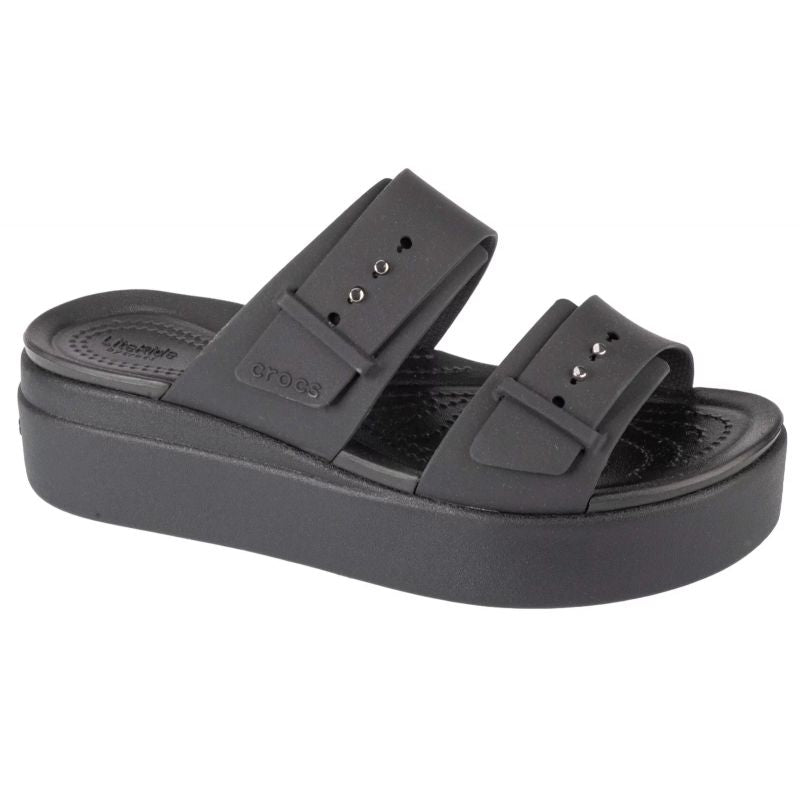 Crocs Brooklyn Low Wedge Sandal W 207431-001 flip-flops Cipő - Sportmania.hu