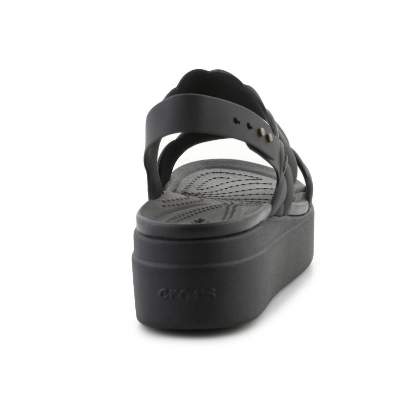 Crocs Brooklyn Woven Low Wedge W 209977-060 sandals Cipő - Sportmania.hu