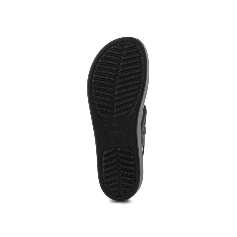 Crocs Brooklyn Woven Low Wedge W 209977-060 sandals Cipő - Sportmania.hu