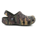 Crocs CLASSIC CAMOUFLAGE CLOG K ARMY gyerek papucs