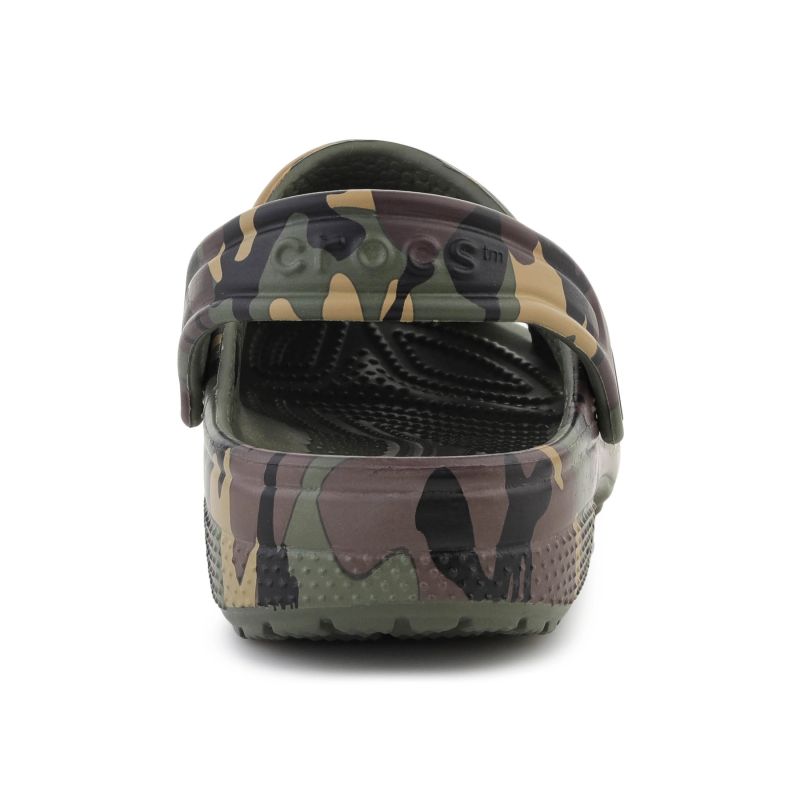 Crocs CLASSIC CAMOUFLAGE CLOG K ARMY gyerek papucs