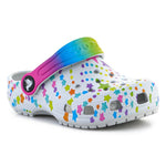 Crocs Classic Disco Dance Party Clog T Shimmer/Multi Flops unisex