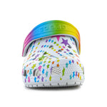 Crocs Classic Disco Dance Party Clog T Shimmer/Multi Flops unisex