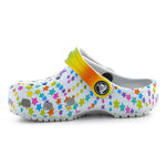 Crocs Classic Disco Dance Party Clog T Shimmer/Multi Flops unisex