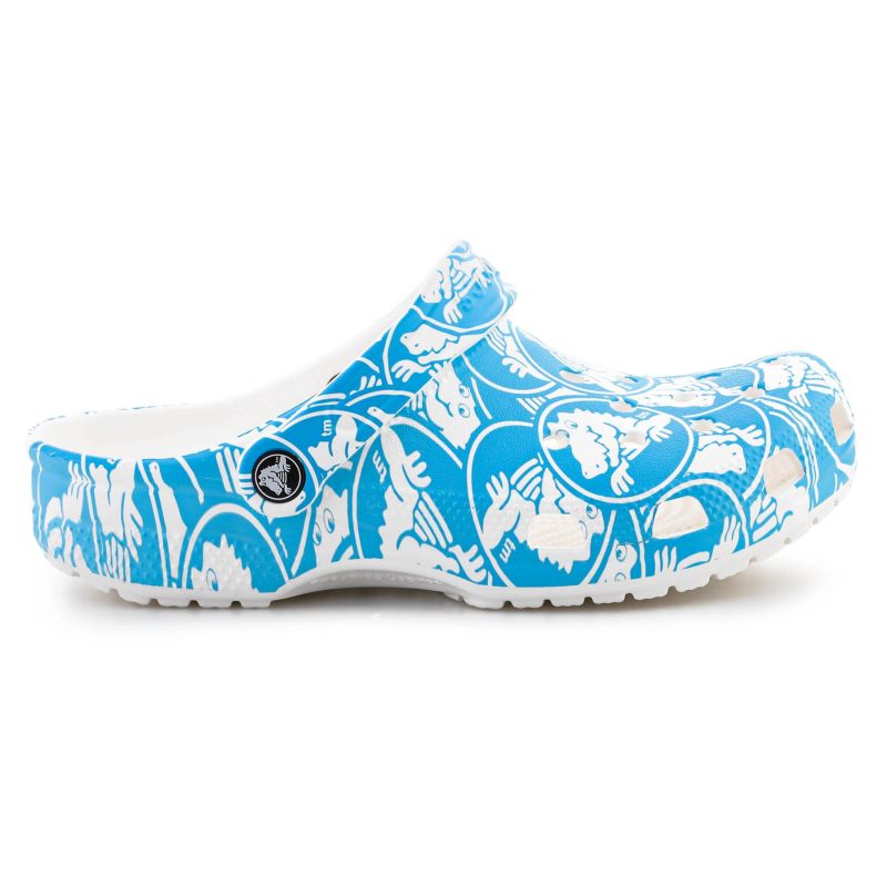 Crocs Classic Duke Print Clog unisex papucs 210003-4OX