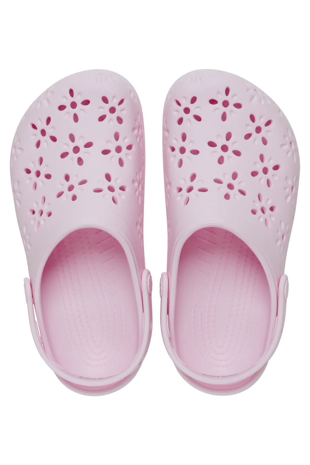 Crocs Classic Floral Cut Out Clog Női Papucs