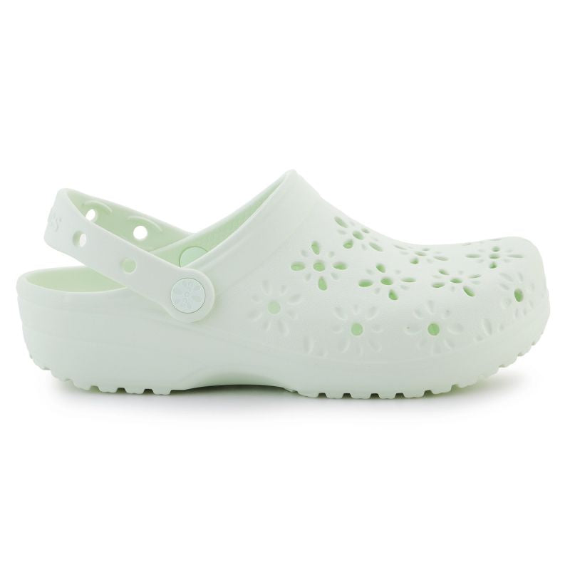 Crocs Classic Floral Cut Out Clog W slides női papucs 210927-3YH