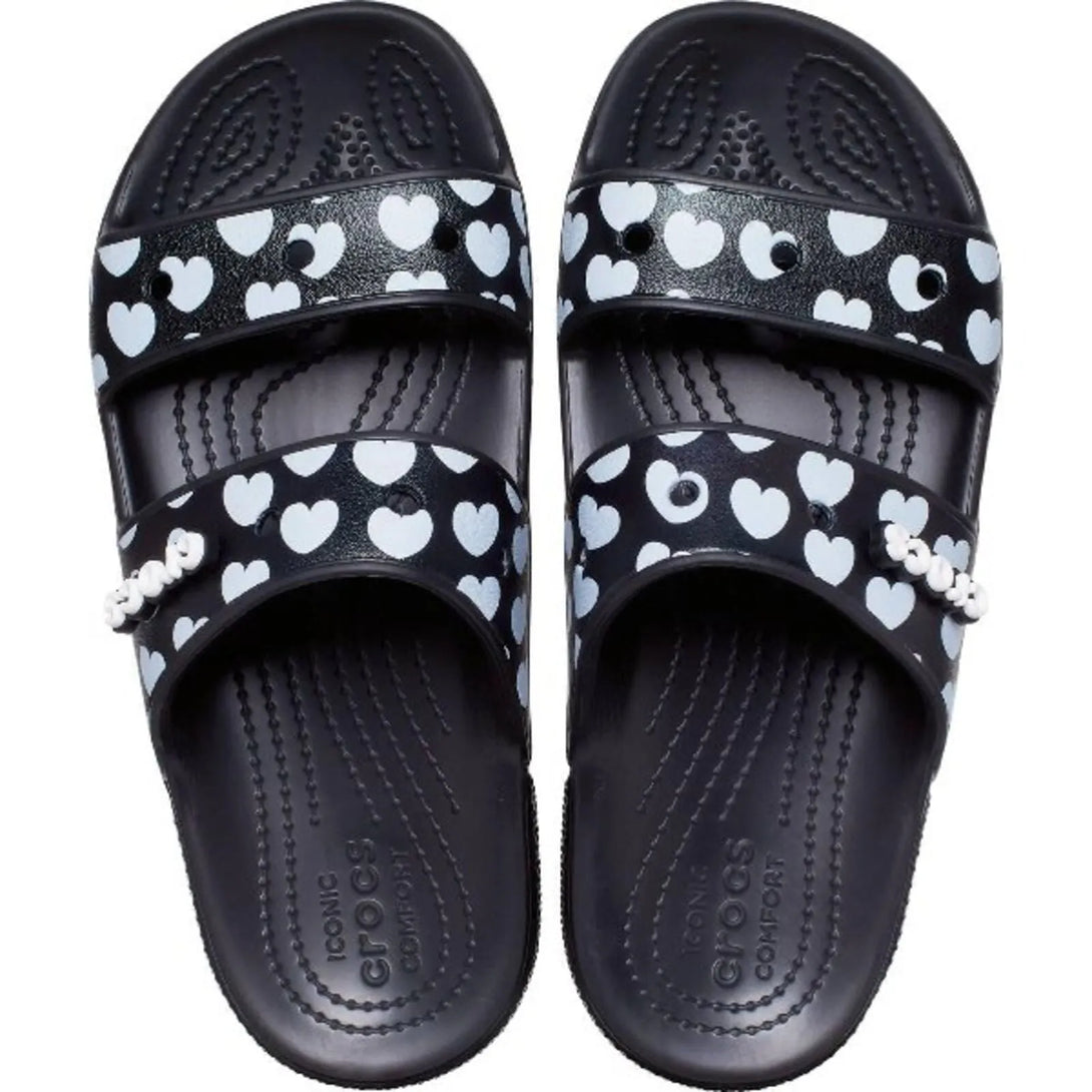 Crocs Classic Heart Print Sandal Papucs - Sportmania.hu