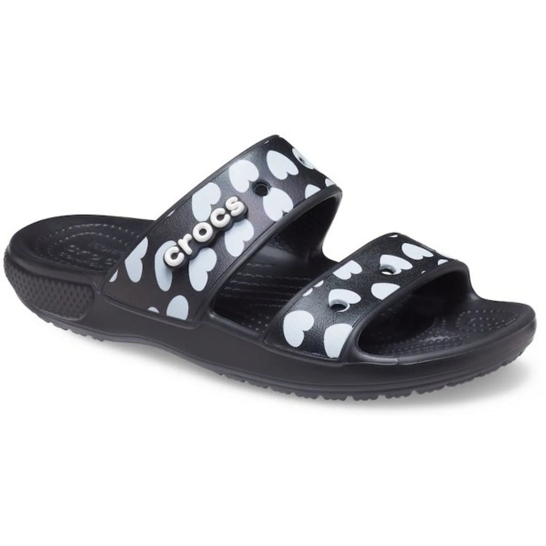 Crocs Classic Heart Print Sandal Papucs - Sportmania.hu