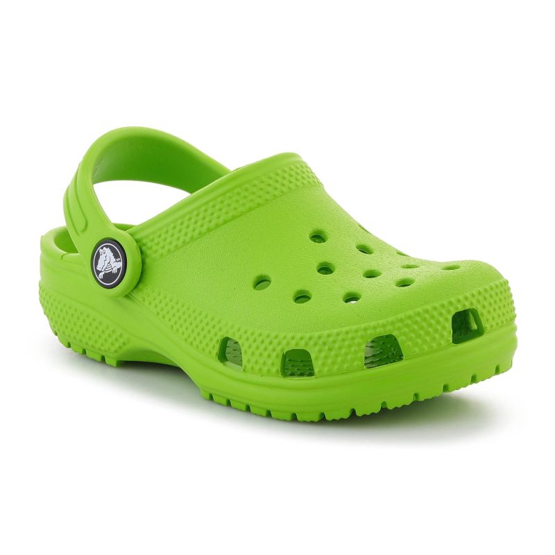 Crocs CLASSIC KIDS CLOG T GREEN eu 25/26 gyerek papucs