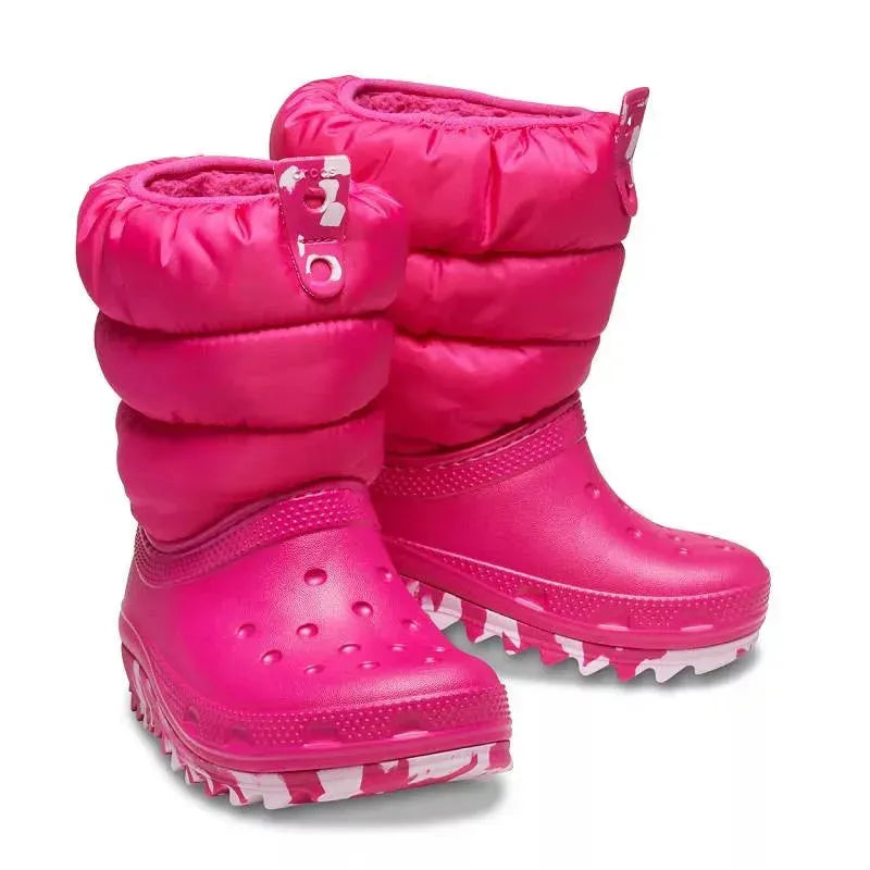 Crocs Classic Neo Puff Boot T gyerek Túracipő 207683-6X0