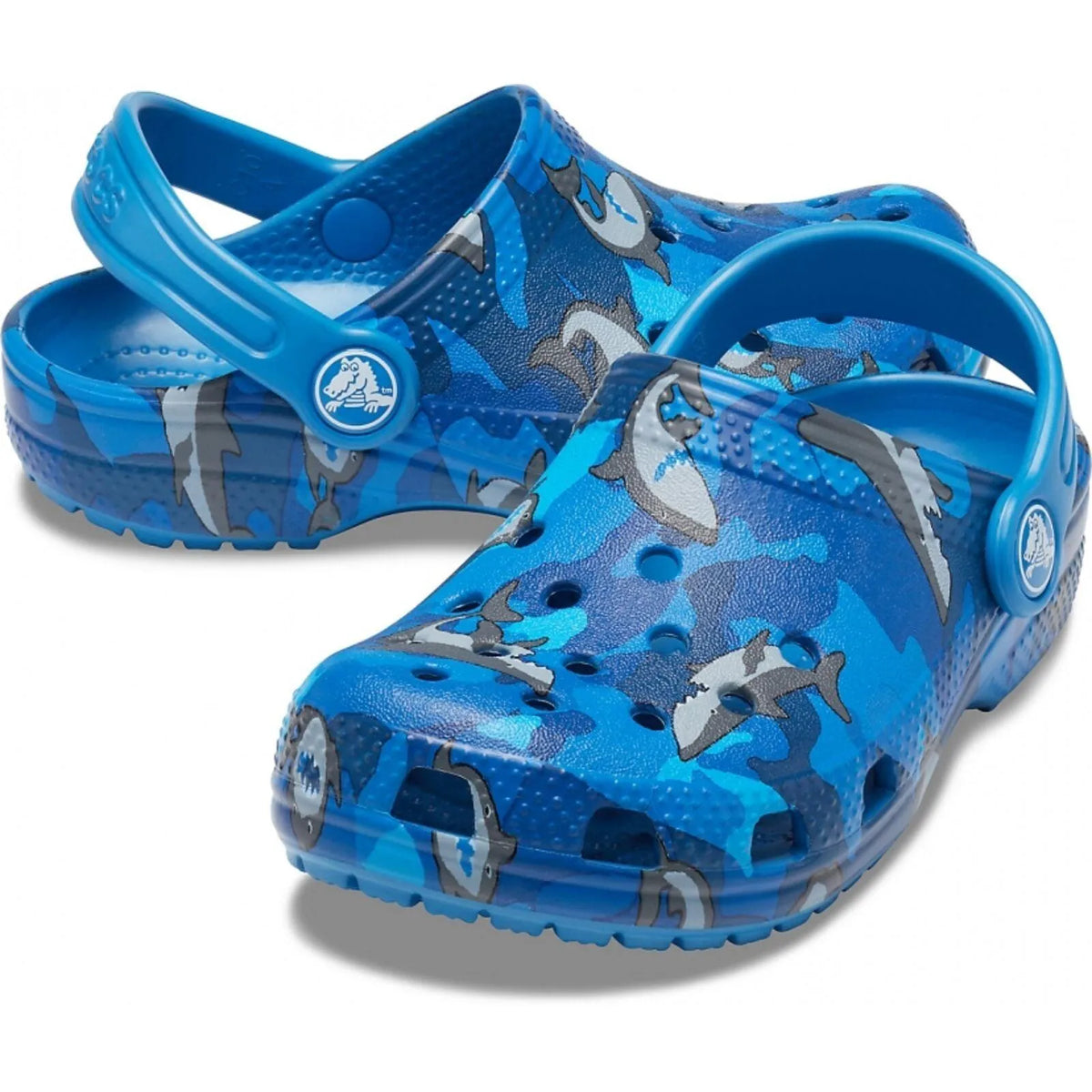 Crocs Classic Shark Clog PS gyerek Papucs