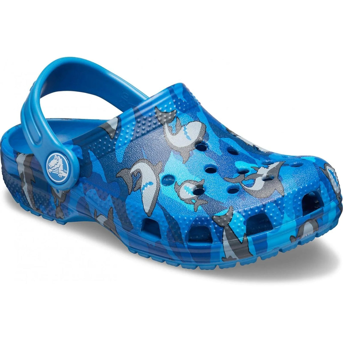 Crocs Classic Shark Clog PS gyerek Papucs