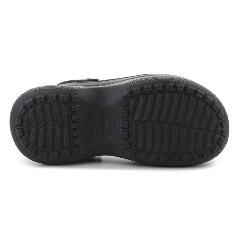 Crocs CLASSIC STACKED CLOG /BLACK fekete unisex