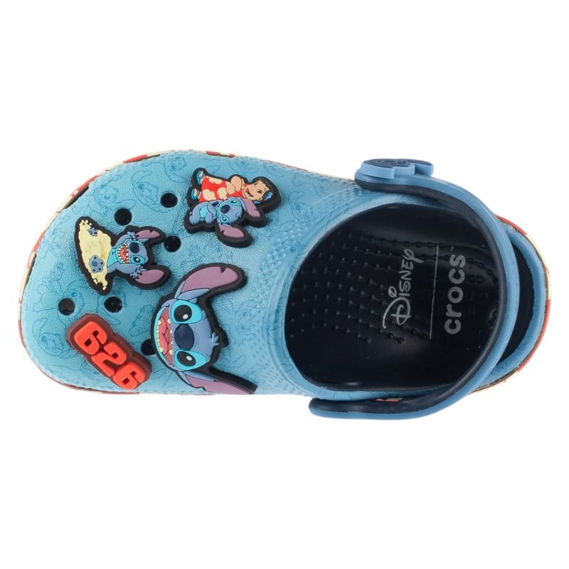 Crocs Classic Stitch Clog T Blue papucs, 22/23