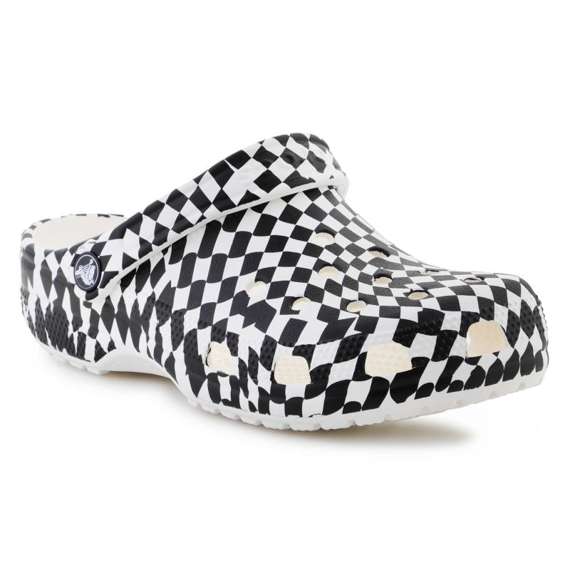 Crocs Classic warped checker clog 211007-103 flip flops Cipő - Sportmania.hu