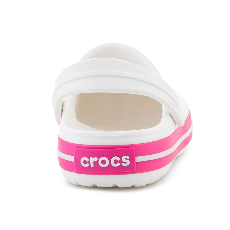 Crocs CROCBAND KIDS CLOG WHITE/ CRUSH rózsaszín gyerek