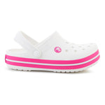 Crocs CROCBAND KIDS CLOG WHITE/ CRUSH rózsaszín gyerek