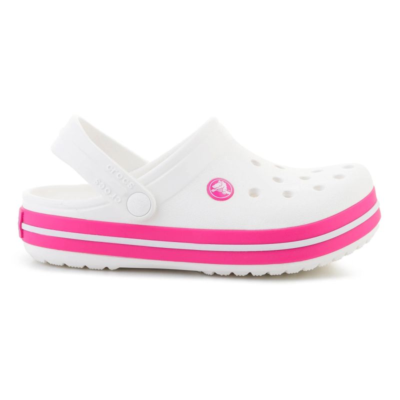 Crocs CROCBAND KIDS CLOG WHITE/ CRUSH rózsaszín gyerek