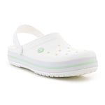Crocs CROCBAND WHITE/SERENE zöld