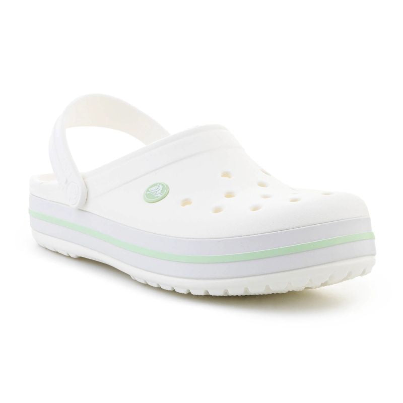 Crocs CROCBAND WHITE/SERENE zöld