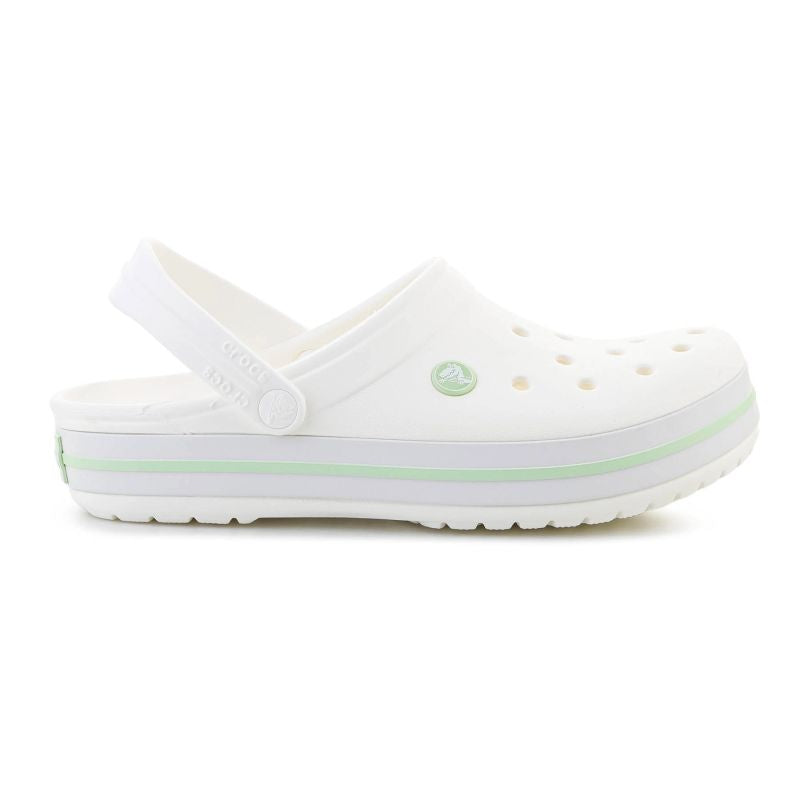 Crocs CROCBAND WHITE/SERENE zöld
